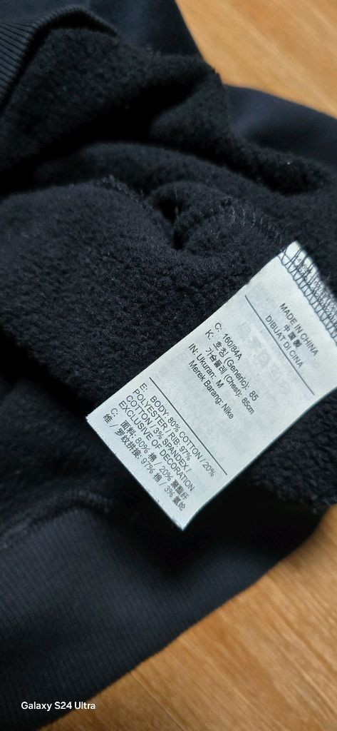 여.M-L) 나이키 여성 긴팔티, 하프짚 크롭 스웻셔츠 / 트레이닝 헬스 다이어트--1