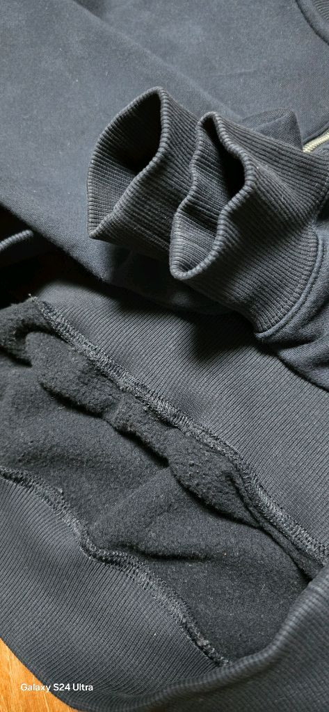 여.M-L) 나이키 여성 긴팔티, 하프짚 크롭 스웻셔츠 / 트레이닝 헬스 다이어트--5