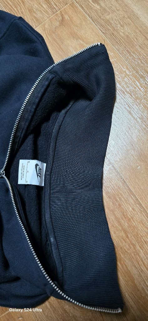 여.M-L) 나이키 여성 긴팔티, 하프짚 크롭 스웻셔츠 / 트레이닝 헬스 다이어트--6