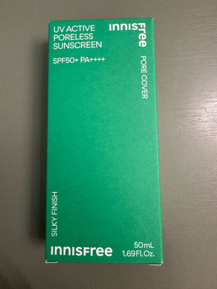 [새상품]이니스프리 화산송이 폼클렌저, UV 액티브 포어리스 선스크림 등--2