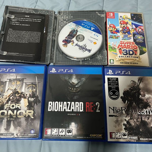 (PS4/스위치) 바이오해저드re2, 니어 오토 마타, 포 아너, 킹덩하츠3