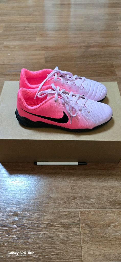 키즈 200-210) 나이키 키즈 축구 풋살화, 티엠포 레전드10 클럽/ 축구교실 유소년 축구--8