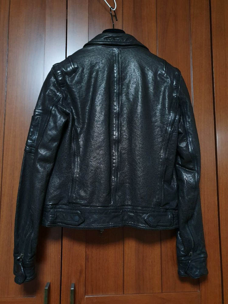 닐바렛가죽 자켓 (후드 쪼끼 분리가능)--4