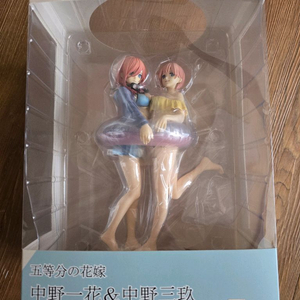 wing 5등분의 신부 나카노 이치카 & 미쿠 1/7 피규어 미개봉