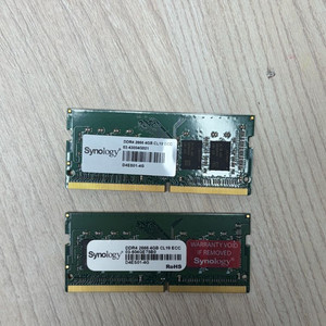 시놀로지 정품 DDR4 4GB ecc 메모리 2, D4ES01-4G