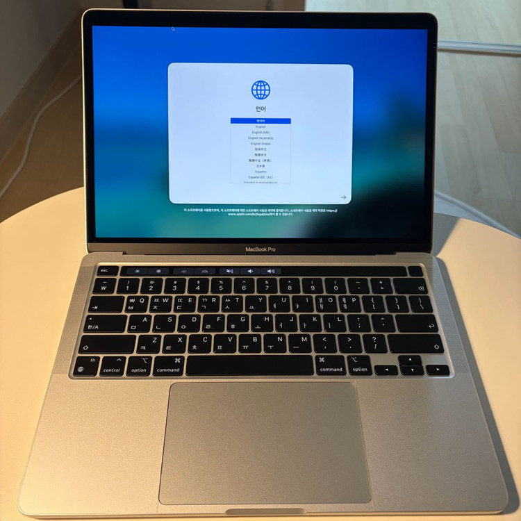 맥북프로 M1 8/256 판매합니다 이미지