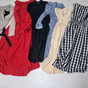 미쏘 등 55사이즈 원피스 6장 일괄 무료배송