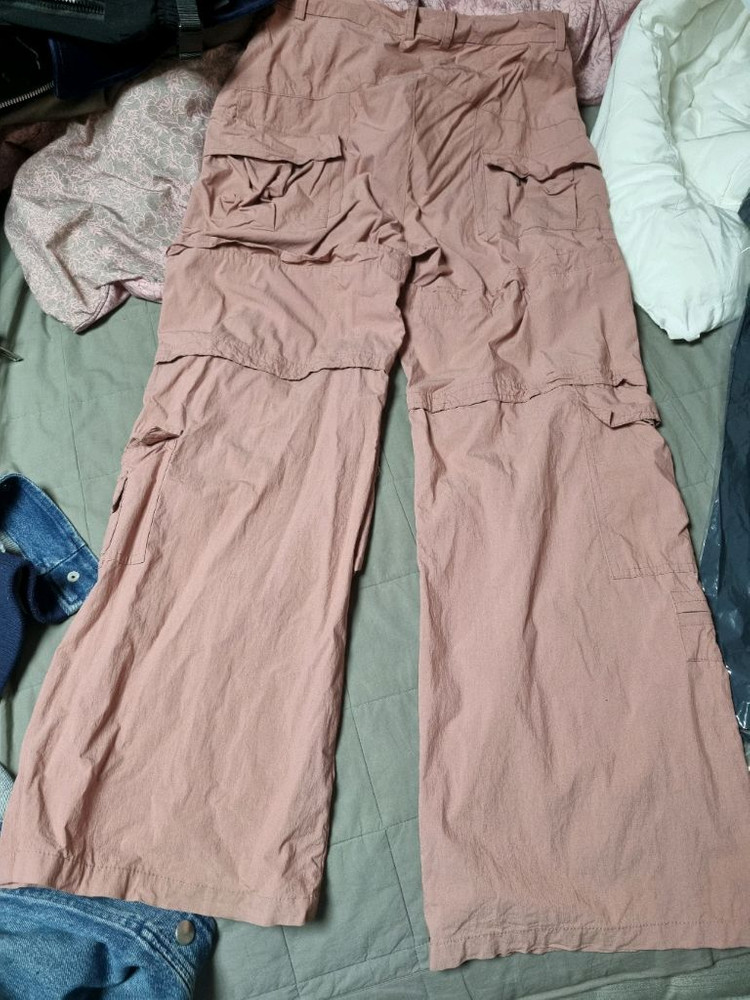 웨이비니스 카고 팬츠 핑크 v1 1 사이즈--1