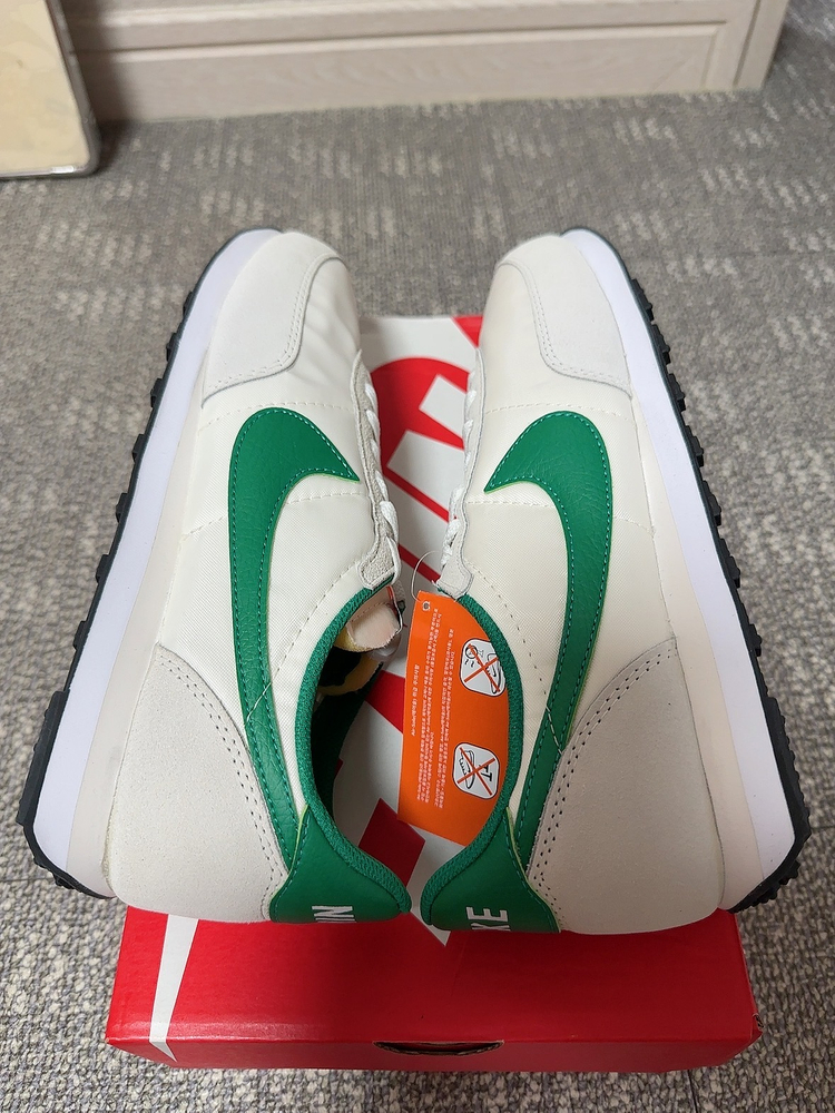 [280] 나이키 와플트레이너2 화이트그린--4