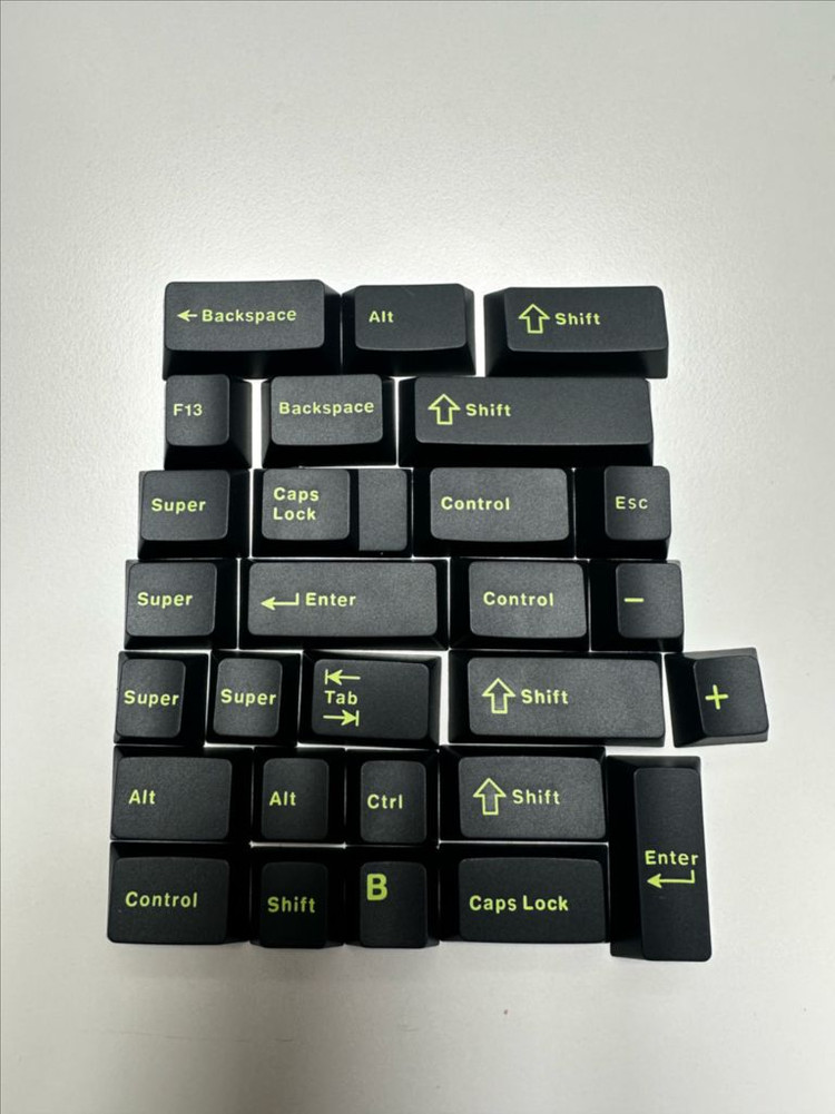 아이페이 이중사출 abs 카오스 키캡 판매합니다.(기본2셋, 핑크1셋, 블루1셋, 컬러모디 추가)--4