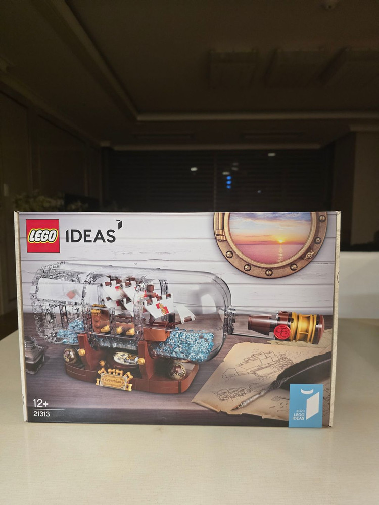 레고 아이디어 병속의 배 21313 판매합니다.--1