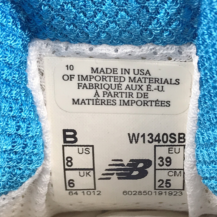 뉴발란스 w1340sb 실버블루 레어 신발 운동화 여성250--8