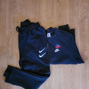 나이키 더블스우시 트레이닝 상하세트 S