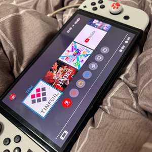 닌텐도 스위치 OLED 화이트 ㅋㅍ 256기가