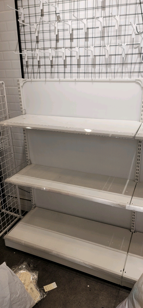 매장용 진열대 3단선반 3개 이미지