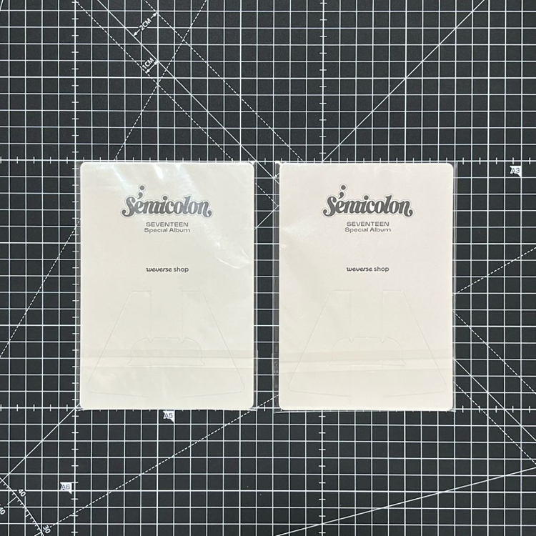 세븐틴 호시 민규 세미콜론 위버스샵 특전 렌티큘러 포카 포토카드 이미지