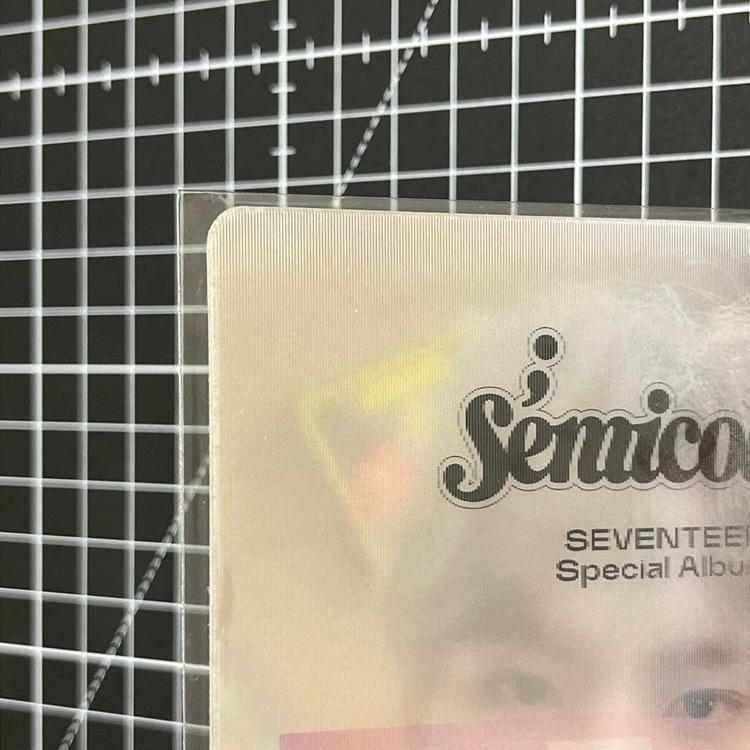 세븐틴 호시 민규 세미콜론 위버스샵 특전 렌티큘러 포카 포토카드 이미지