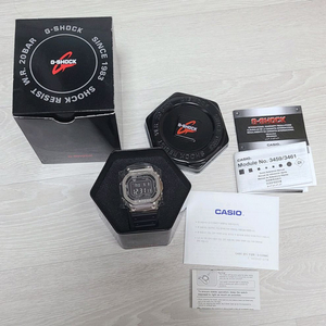 지샥 GMW-B5000-1DR 실버 반메탈 / 보증서 포함 새제품 이미지