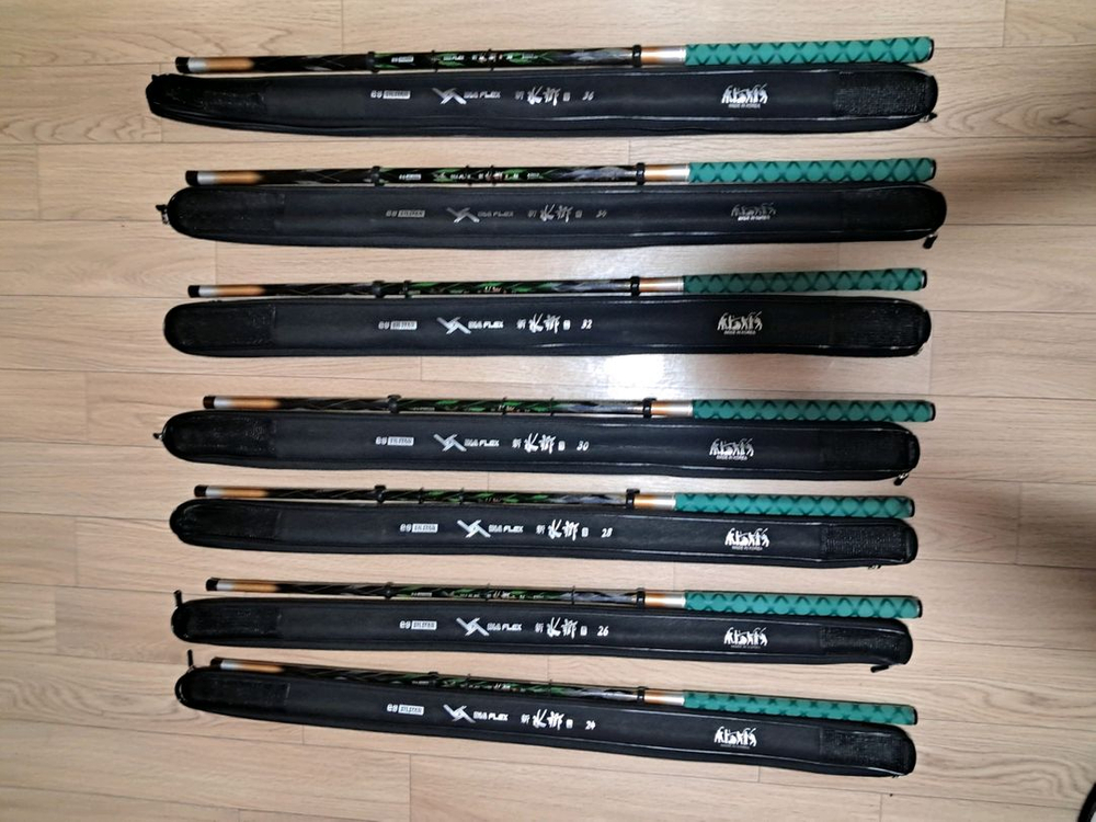 은성 다이아 플렉스 신수향2 낚시대/3.4칸(미사용품)2.4, 2.6, 2.8, 3.0, 3.2, 3.6칸도 있음. 이미지