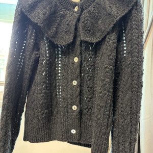 DOEN 도엔 알파카 니트 가디건