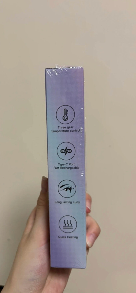 집게형 속눈썹 고데기 LED 디스플레이 Type-C충전 이미지