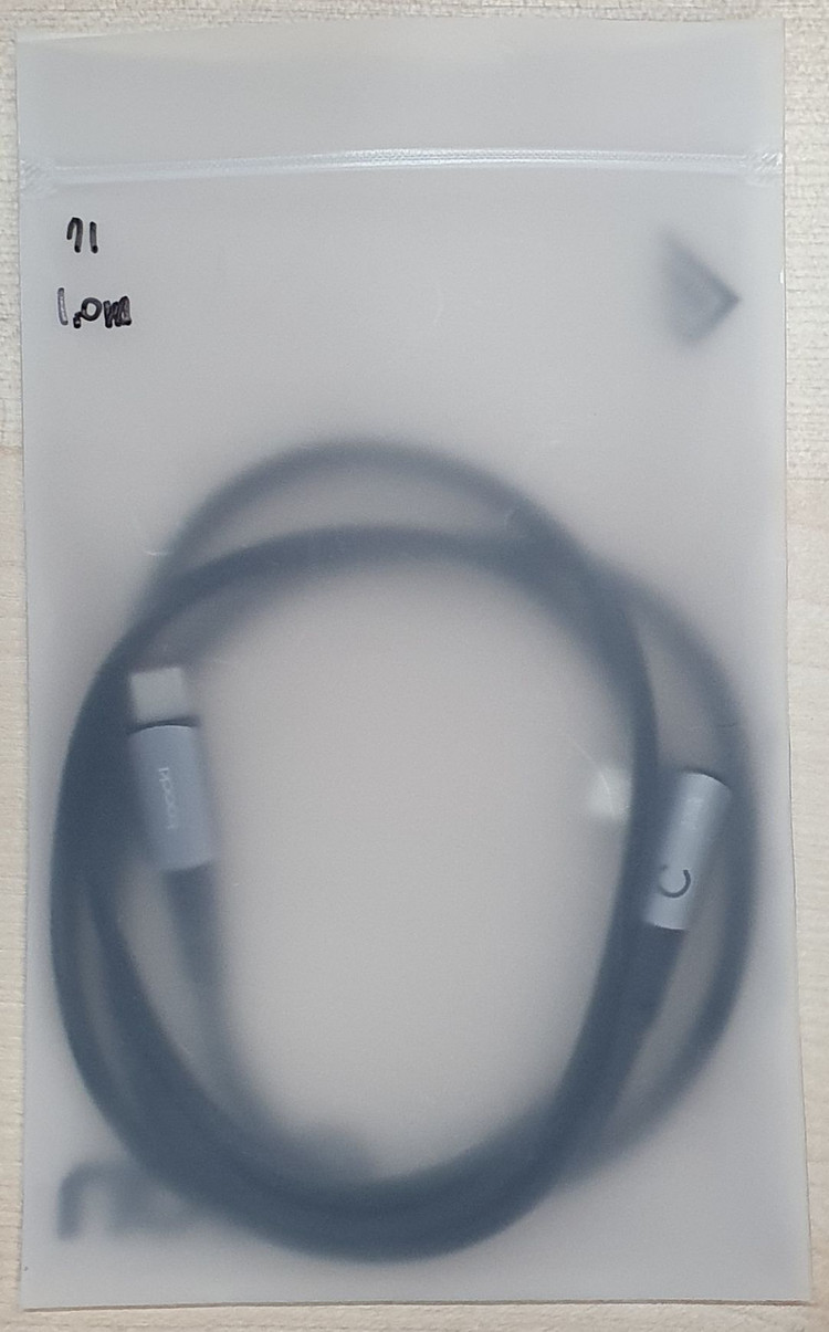 TOOCKI USB C to C 직조 슬리빙 케이블 90도 꺾임, 100W, LED, 1m_2-1_71 이미지