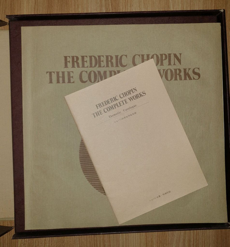 쇼팽 작품 전집 20LP 박스세트--1