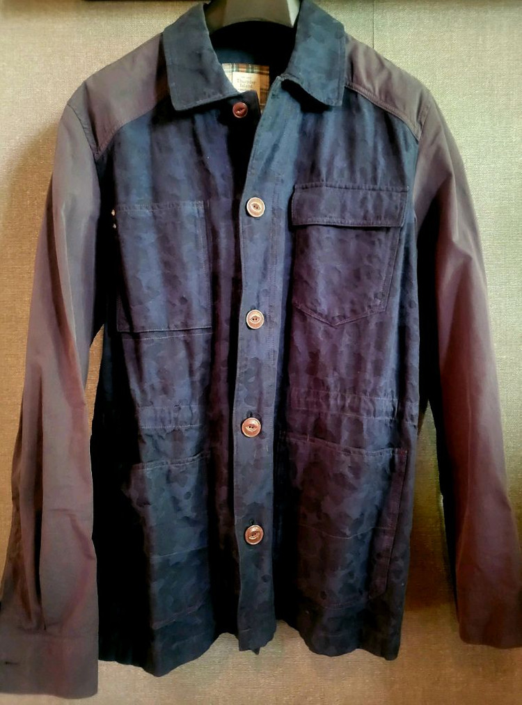 [새상품]써스데이아일랜드 남자밀터터리 카모자켓--1