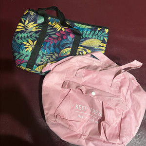 보냉백 두개일괄(미사용 제품 포함)