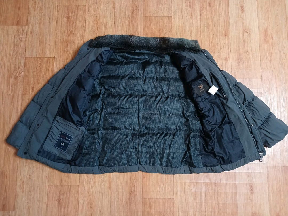 인디안(정품) 남성 구스 다운 자켓 (차콜 105) (상태 깨끗하고 좋아요)--6