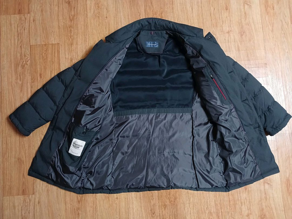 (코오롱 브렌우드) 남성 구스 다운 코트 (다크 그레이) (100) (상태 깨끗하고 좋아요)--3