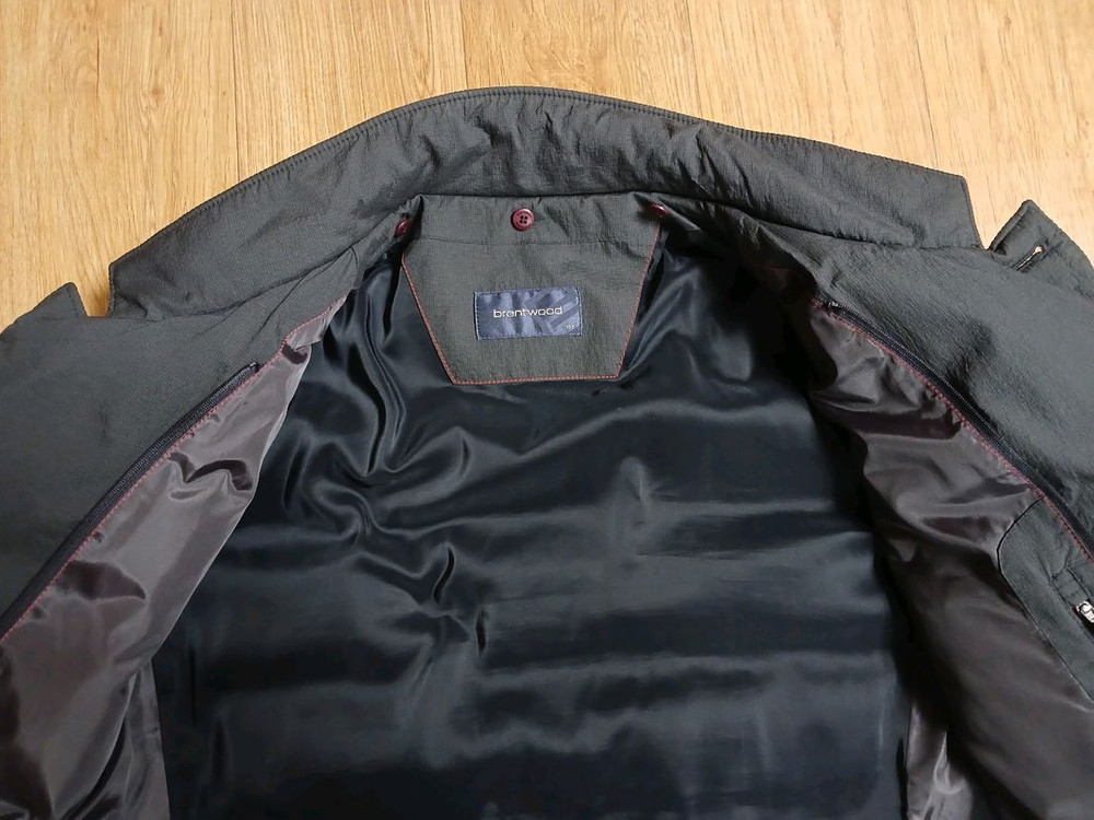 (코오롱 브렌우드) 남성 구스 다운 코트 (다크 그레이) (100) (상태 깨끗하고 좋아요)--4