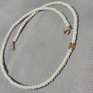 18k진주목걸이