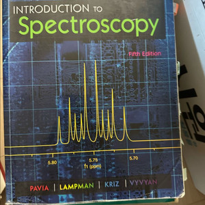 분광학 /introduction to spectroscopy 5th edition
