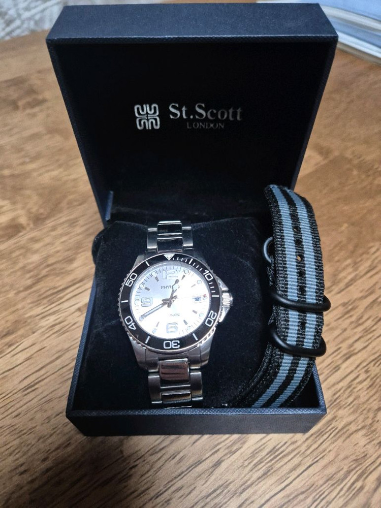 Phylida 하이드로콘퀘스트 오마주 오토매틱 시계--2