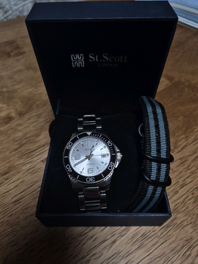 Phylida 하이드로콘퀘스트 오마주 오토매틱 시계--3