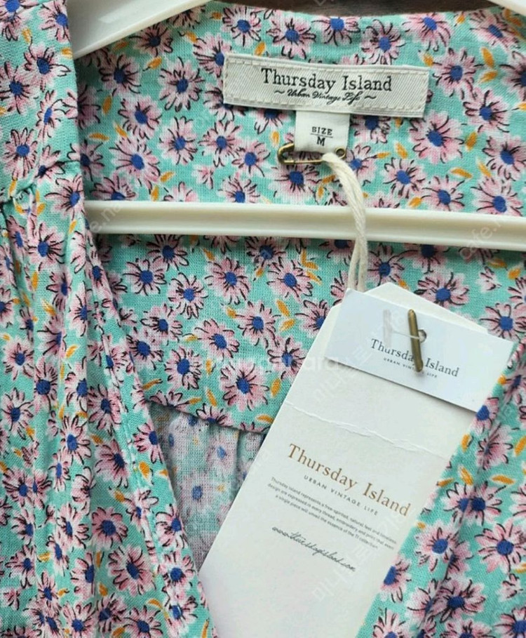 (새상품)써스데이아일랜드 원피스(m사이즈)택포7--1