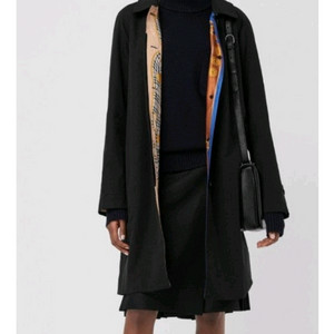 버버리 블랙 카코트