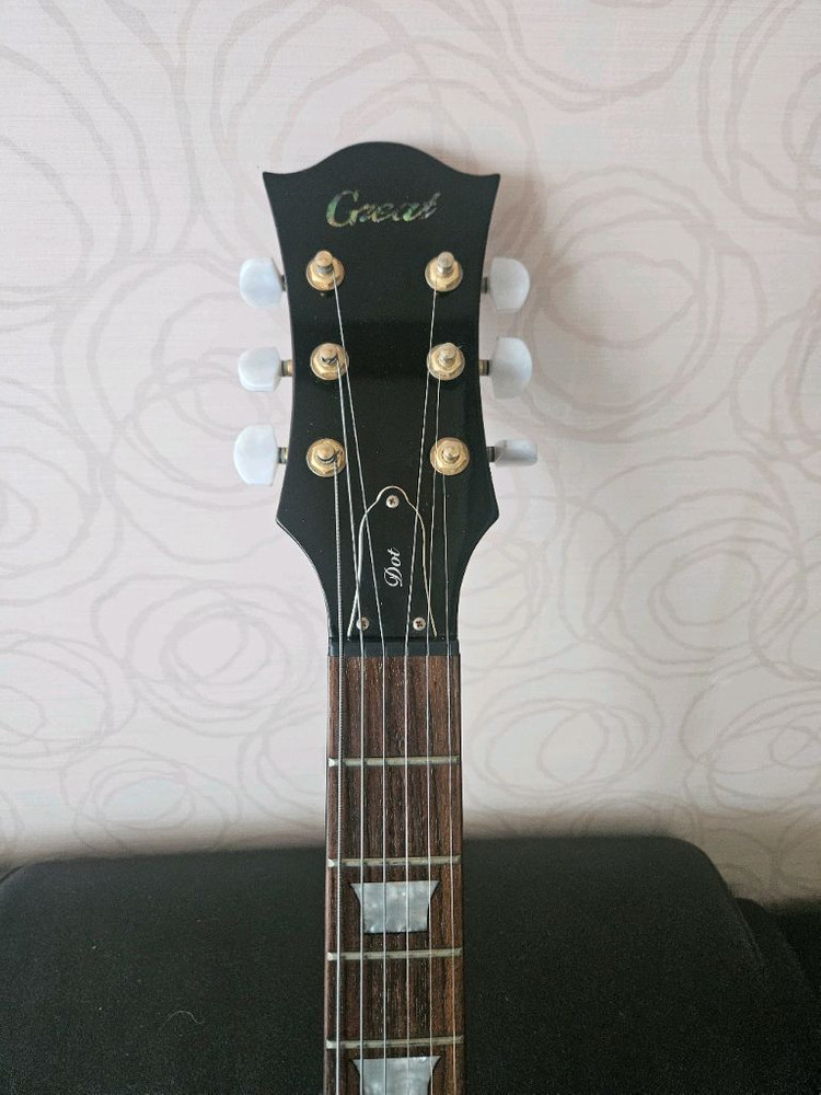 great 세미 할로우 기타--2