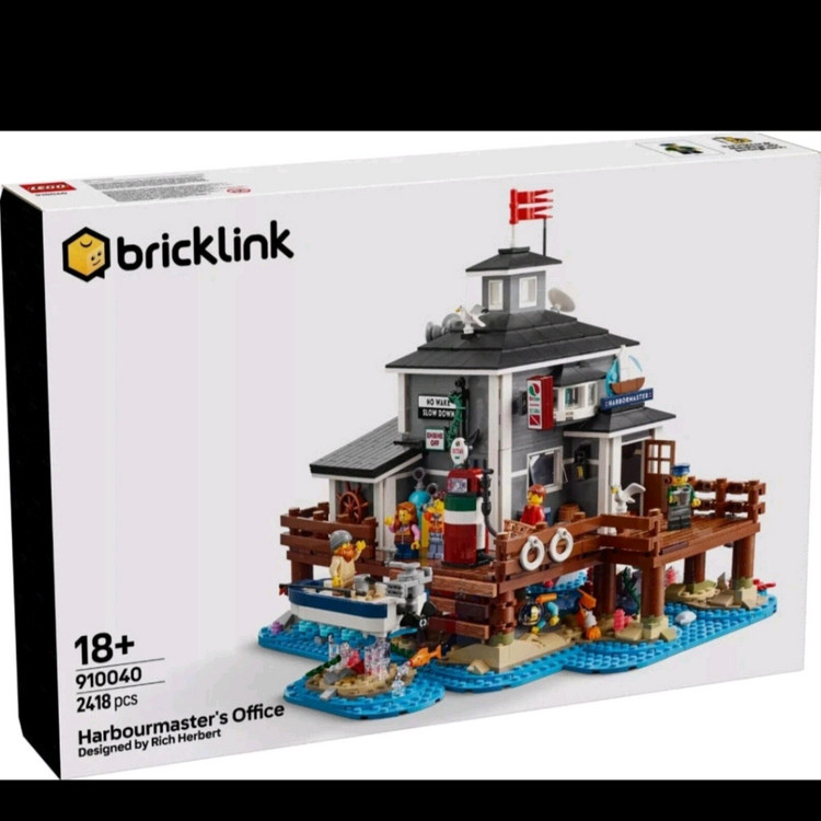 레고 LEGO 펀딩 한정판 910040 항만 관리사무소--0