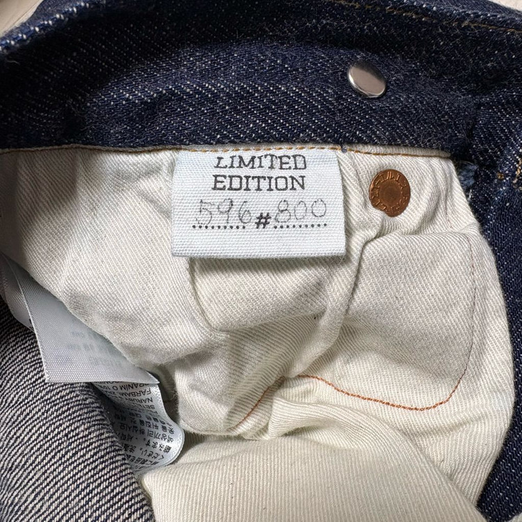 [32] LVC 1901 501 가타카나 리지드 셀비지데님--1