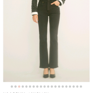 HANAVO 하나보 애쉬 블랙 부츠컷 데님 27 [새상품, 정품, 택 있음]