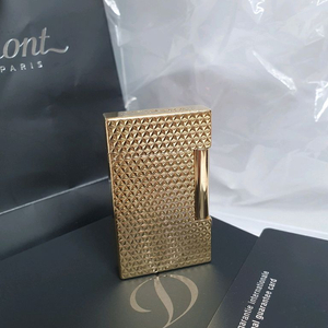 [풀세트] 듀퐁라이터 라인2 신형 ca16433 피니쉬 금장 쌍불 듀퐁 라이타