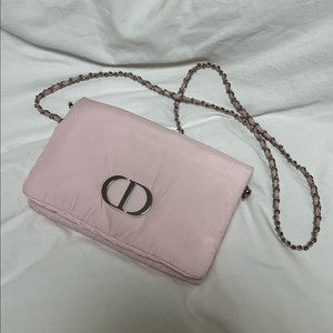디올 핑크 파우치 (스트랩 리폼)