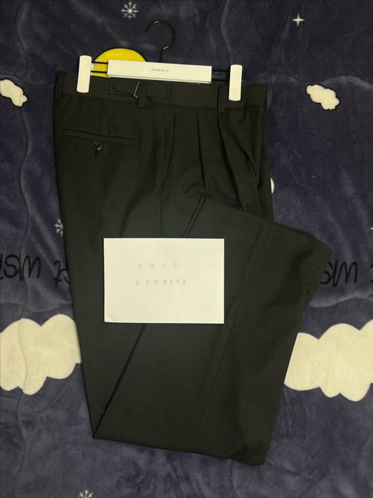 유니온블루/쉐이드라인슬랙스/L 이미지