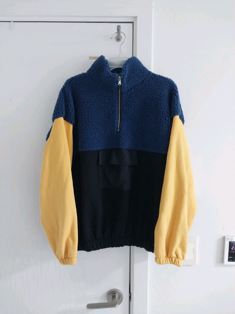 바이어텐션 (스마일 빼찌 탈부착 가능) 뽀글이--1