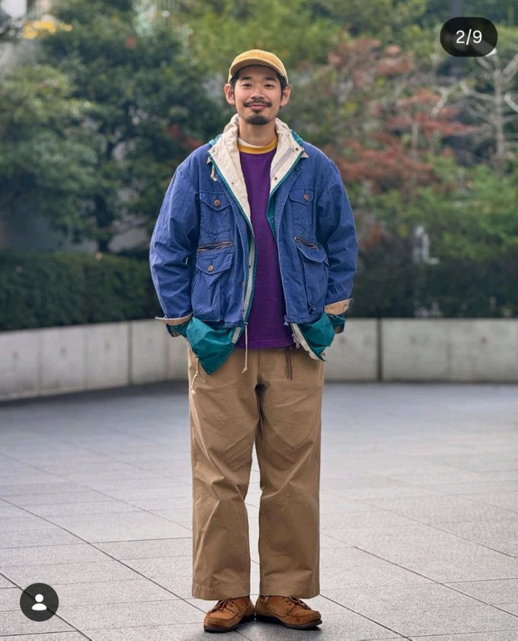 [m]빔즈플러스 헤비옥스포드 헌팅 자켓--2