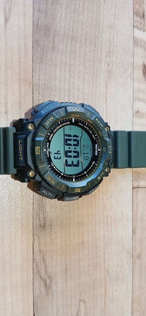 Casio pro-trek prg-340 카시오프로트렉 등산시계 30주년 기념모델 이미지