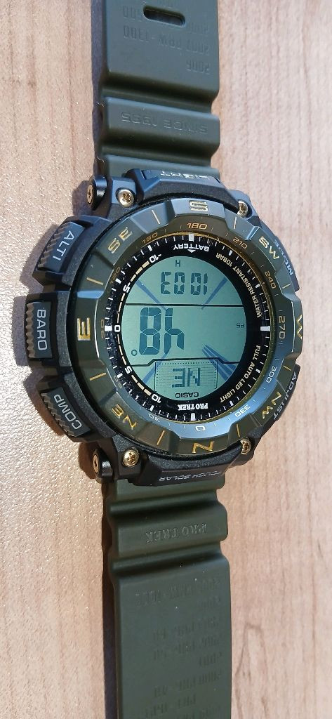 Casio pro-trek prg-340 카시오프로트렉 등산시계 30주년 기념모델 이미지