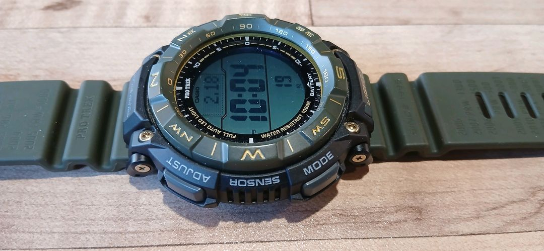 Casio pro-trek prg-340 카시오프로트렉 등산시계 30주년 기념모델 이미지